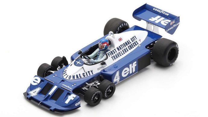 TYRRELL P34 PATRICK DEPAILLER 1977 N.4 2nd CANADIAN GP 1:18