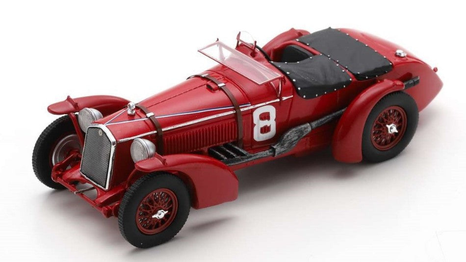 ALFA ROMEO 8C N.8 WINNER LM 1932 R.SOMMER-L.CHINETTI 1:43