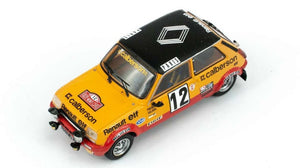 Renault 5 ALPINE Gr2 #12 FREQUELIN/DELAVAL 3rd RALLY MONTE CARLO 1978 gul/sort/rød 1:43