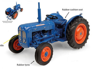 FORDSON DEXTA TRACTOR 1960 BLUE ORANGE 1:32