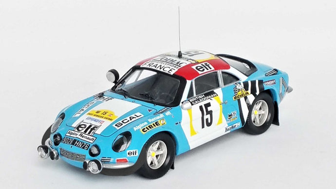 ALPINE RENAULT A110 N.15 EAST AFRICAN SAFARI 1974 THERIER/LAVERNE 1:43
