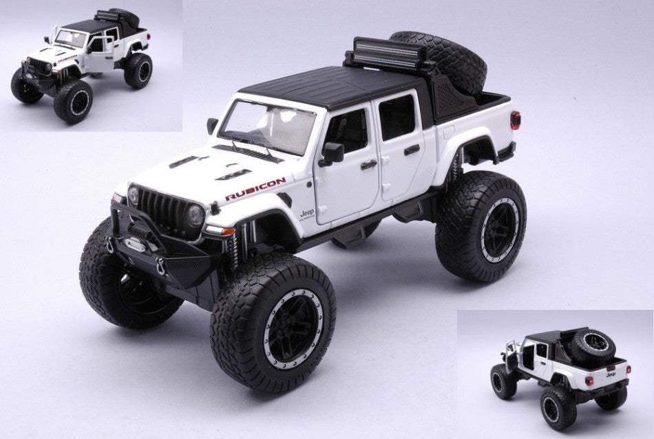 JEEP GLADIATOR PICK-UP RUBICON 2021 WHITE 1:27