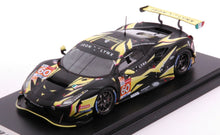 Indlæs billede til gallerivisning FERRARI 488 GTE IRON LYNX TEAM N 60 24h LE MANS 2021 RAFFAELE GIAMMARIA - PAOLO RUBERTI - CLAUDIO SCHIAVONI MATT BLACK YELLOW 1:43
