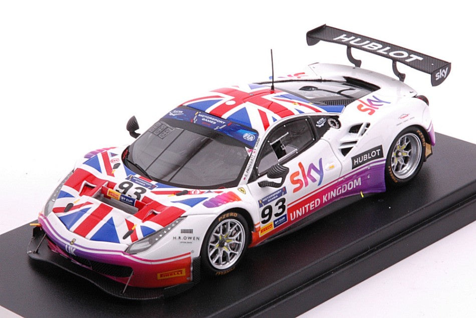 FERRARI 488 GT3 N.93 TEAM GREAT BRITAIN VALLEL.2019 HAIGH/FROGGATT 1:43