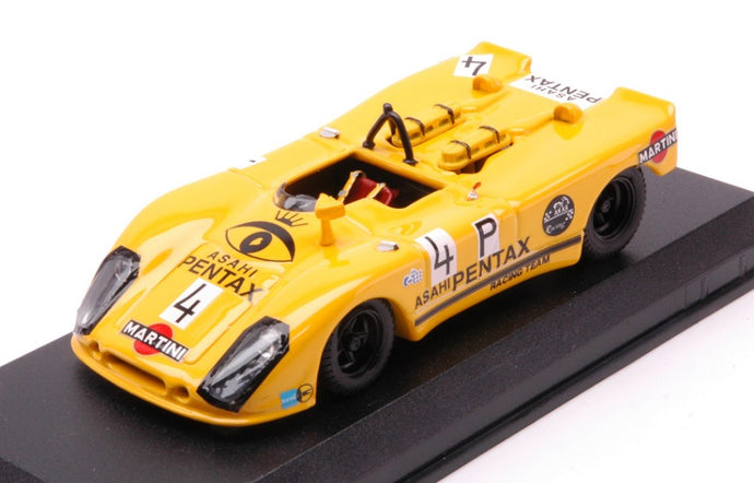 PORSCHE 908/2 FLUNDER SPIDER N 4 NURBURGRING 1970 GRAGER - LEUZE YELLOW 1:43