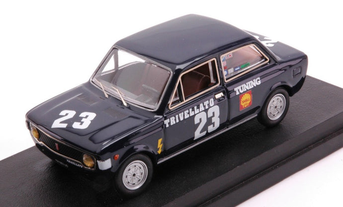 FIAT 128 N 23 TRIVELLATO TUNING - MONZA 1970 CRASSEVIG BLUE 1:43
