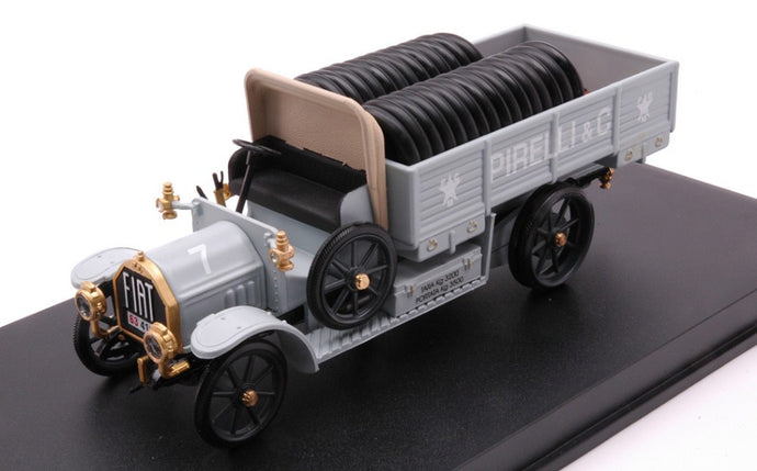 FIAT 18BL TRUCK PIRELLI & C. 1917 LIGHT BLUE 1:43