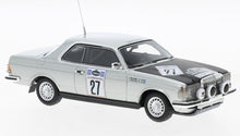 Indlæs billede til gallerivisning Mercedes Benz 280 CE #27 CARLSSON/BILLSTAM ACROPOLIS RALLY 1980 sølv/sort 1:43
