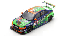 Indlæs billede til gallerivisning Audi RS3 LMS #171 BOCK/PARTL/PRINZ/MOENTMANN 24H NURBURGRING 2020 blå/grøn 1:43