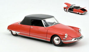 CITROEN DS 19 CABRIOLET 1961 CORAIL RED 1:18