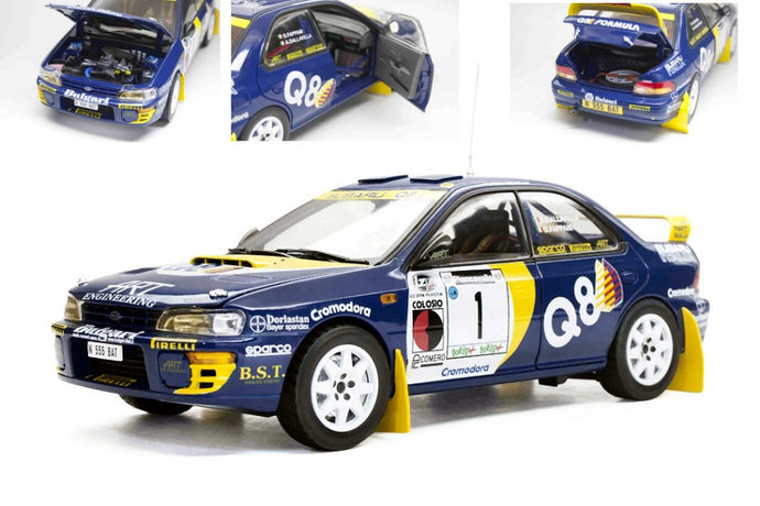 SUBARU IMPREZA 555 N.1 WINNER RALLY PIANCAVALLO 1998 DALLAVILLA-FAPPANI
