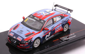 Hyundai ELANTRA N TCR LIQUI MOLY RACING TEAM #8 L.ENGSRLER WTCR DEUTSCHLAND 2021 blå/rød 1:43