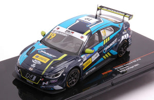 Hyundai ELANTRA N TCR TARGET COMPETITION #19 A. BACKMAN WTCR PORTUGAL 2021 mørk blå/lys blå 1:43