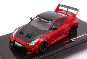 Nissan 35GT-RR LB-SILHOUETTE WORKS GT 2019 rød/sort 1:43