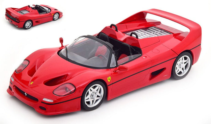 FERRARI F50 CONVERTIBLE 1995 RED 1:18