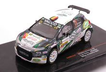 Indlæs billede til gallerivisning Citroen C3 RALLY2 #9 DE CECCO/HUMBLET RALLYE DU CONDROZ 2021 hvid/grå/grøn 1:43