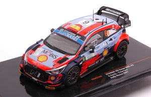 Hyundai i20 COUPE WRC #6 SORDO/CARRERA RALLY MONZA 2021 blå/rød 1:43