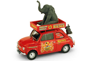 FIAT 500R CIRCUS RENZ MISTERY 2008 1:43