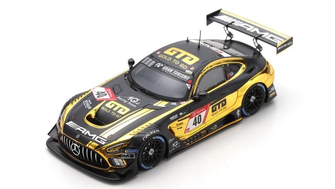 MERCEDES GT3 N.40 10th 24 H NURBURGRING 2021 HEYER-JAGER-Y.BAUMANN-D.BAU