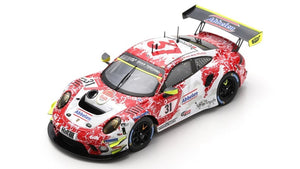 Porsche 911 GT3 R #31 PILET/MAKOWIECKI/MARTIN/OLSEN 24H NURBURGRING 2021 hvid/rød 1:43
