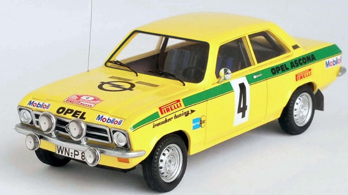 OPEL ASCONA A 1st RALLY RUSSELHEIM 1973 ROHRL/BERGER  1:43