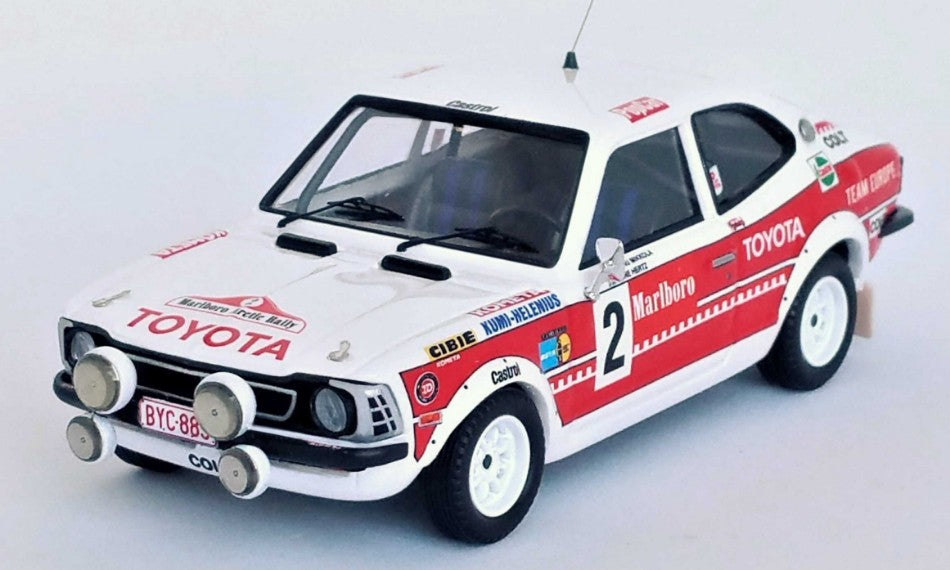 TOYOTA COROLLA LEVIN 4th ARTIC RALLY 1977 MIKKOLA/HERTZ 1:43