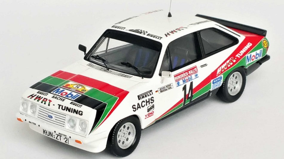 FORD ESCORT MK2 RS 2000 RALLY HANSRUCK 1984 WERNER/FELTZ 1:43