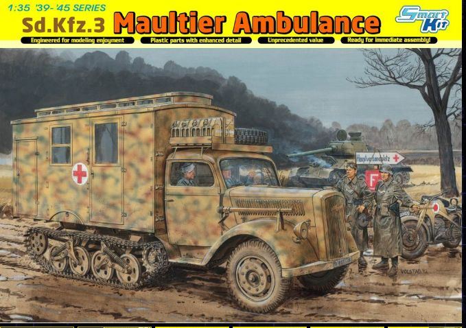 SD.KFZ.MAULTIER AMBULANCE KIT 1:35