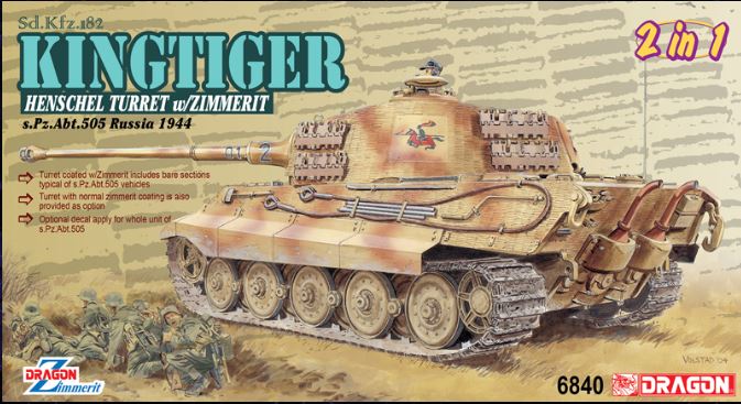 KINGTIGER HENSCHEL 505 KIT 1:35