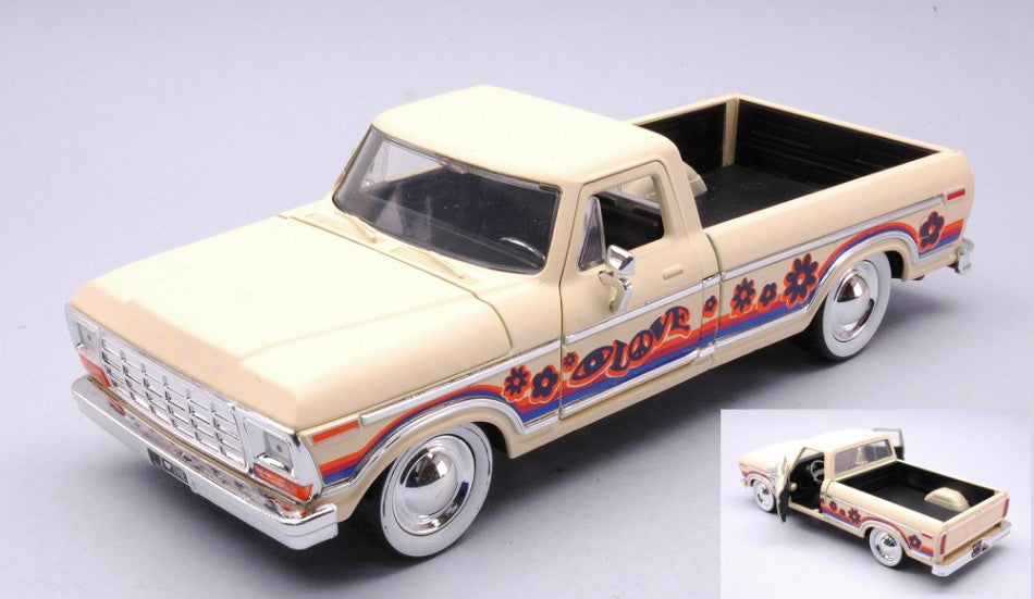 FORD USA F-150 PICK-UP 1979 - I LOVE THE 70's CREAM 1:24