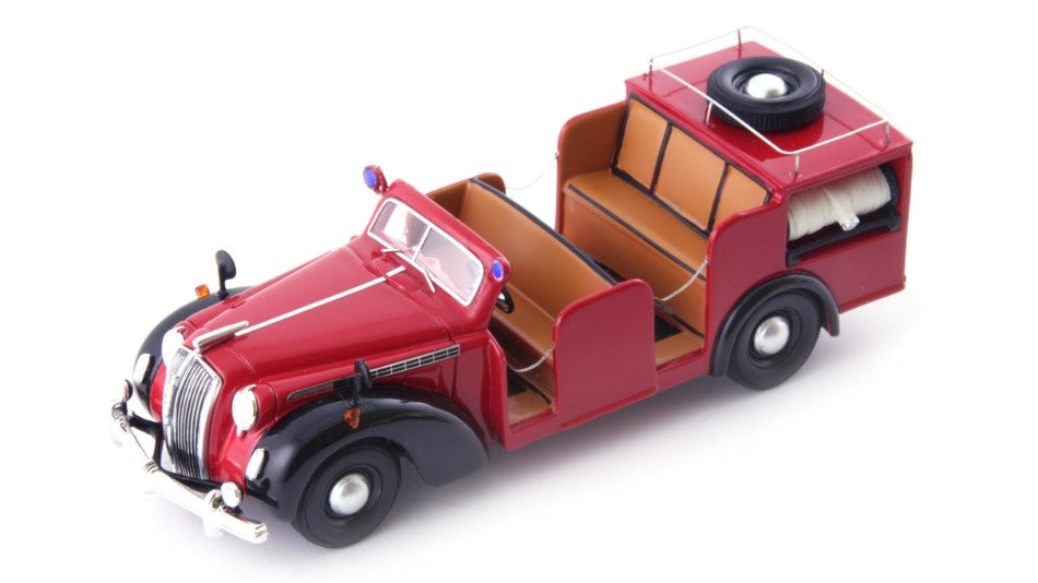 OPEL ADMIRAL TRUCK FEUERWEHR - FIRE ENGINE GERMANY 1938 RED 1:43