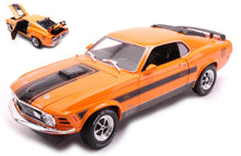 Indlæs billede til gallerivisning Ford MUSTANG MACH 1 1970 orange/sort 1:18