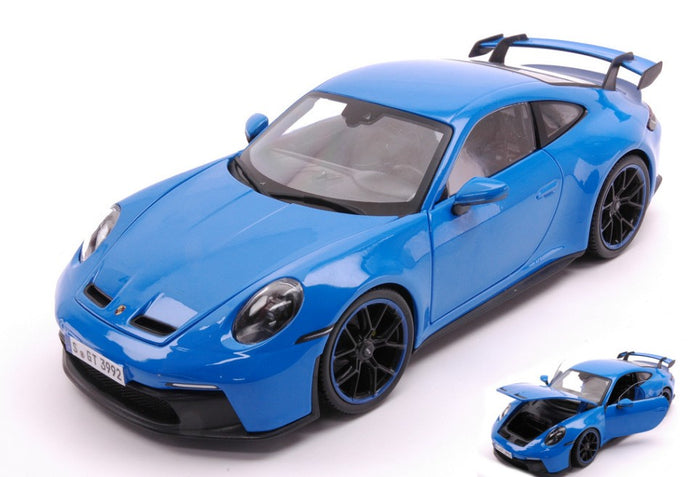 PORSCHE 911 GT3 2022 BLUE 1:18