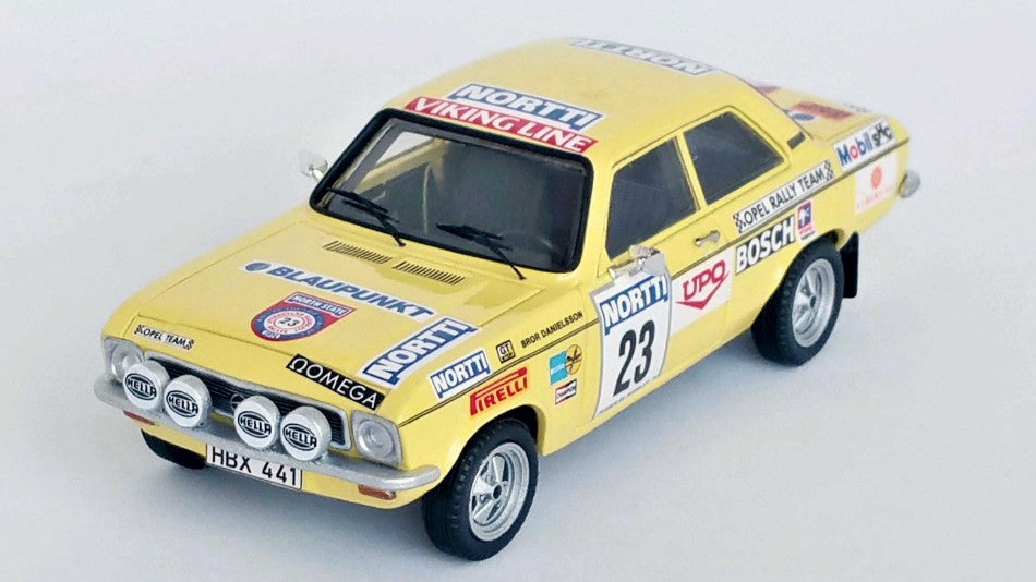 OPEL ASCONA A 1000 LAKES RALLY 1974 DANIELSSON/SUNDBERG 1:43