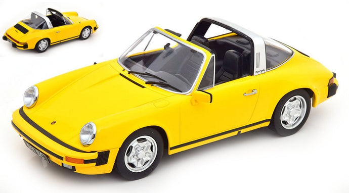 PORSCHE 911 SC TARGA 1978 YELLOW 1:18