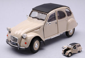 CITROEN 2 CV 1982 CREAM 1:24