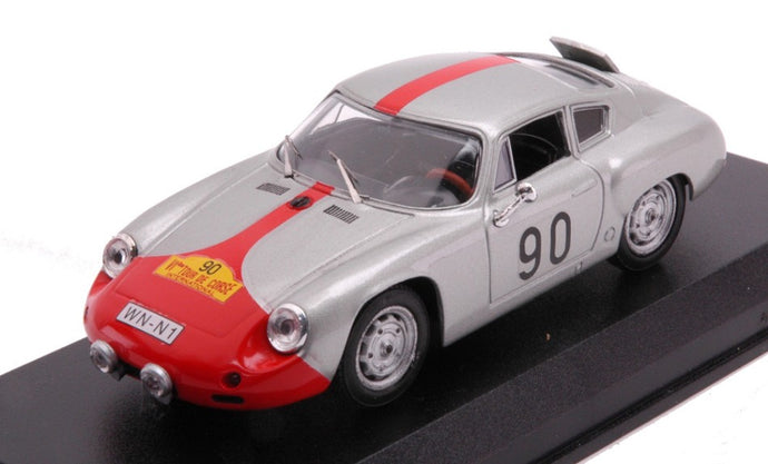 PORSCHE ABARTH N.90 14th TOUR DE CORSE 1961 STRAHALE-BUCHET 1:43