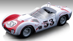 MASERATI BIRDCAGE TIPO 61 N.5 WINN.RIVERSIDE TIME GP 1960 B.KRAUSE 1:18