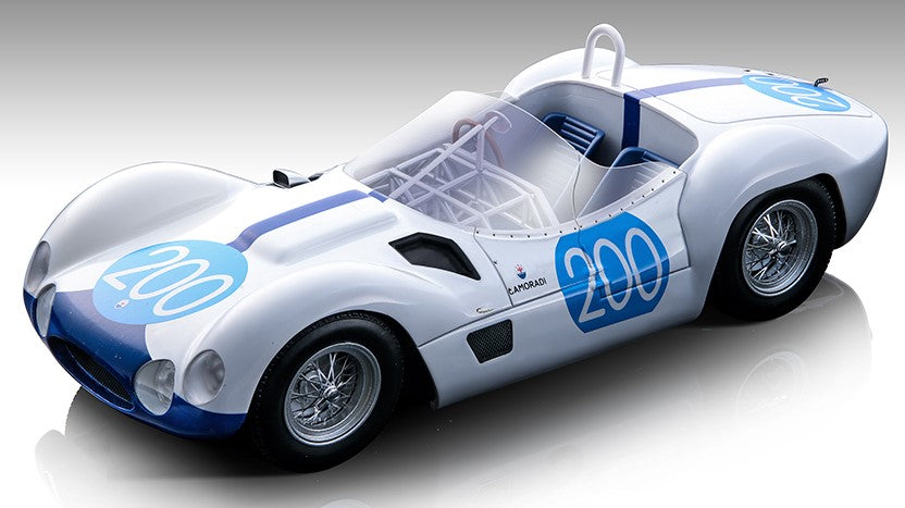 MASERATI BIRDCAGE TIPO 61 N.200 TARGA FLORIO 1960 MAGLIOLI/VACCAR.1:18