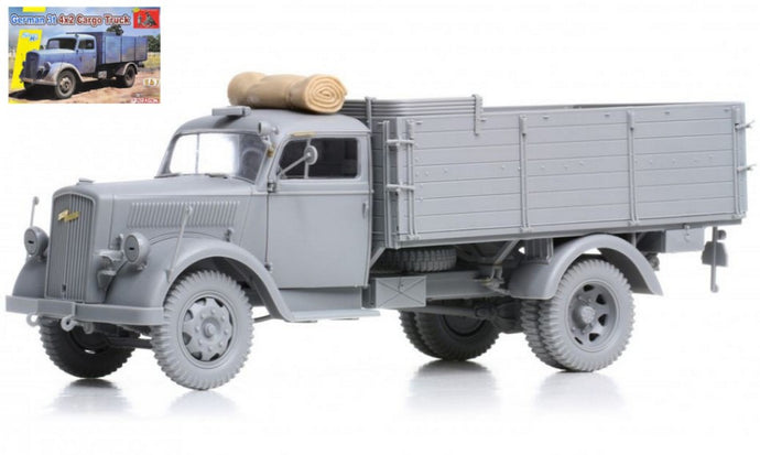 GERMAN 3t 4x2 CARGO TRUCK (2 in 1) KIT 1:35