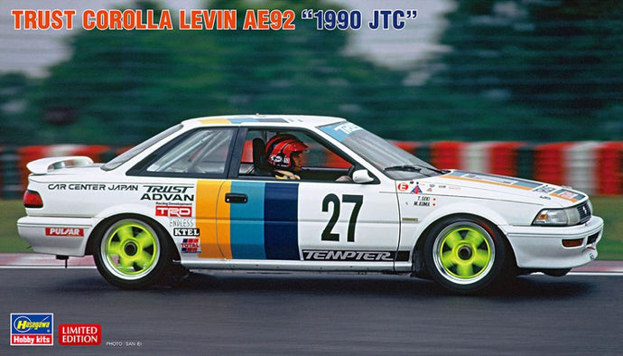 TOYOTA COROLLA LEVIN (AE92) JTC 1990 T.SEKI - M.KOMA / 1:24