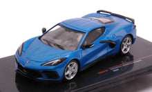 Indlæs billede til gallerivisning Chevrolet CORVETTE (C8) STINGRAY 2020 blå metallic 1:43