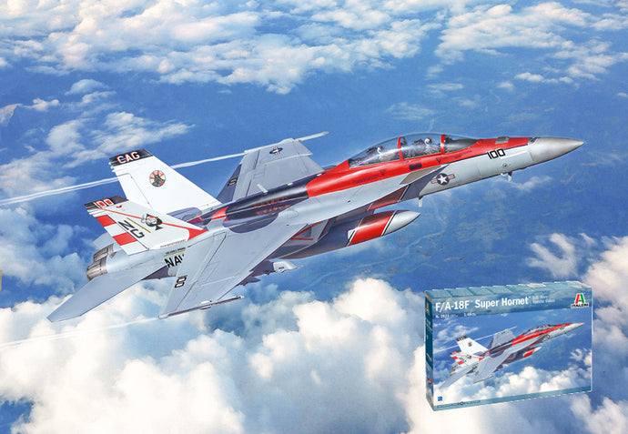 BOEING F/A-18F SUPER HORNET AIRPLANE MILITARY 1995 / 1:48