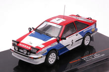 Indlæs billede til gallerivisning Nissan 200 SX #9 KIRKLAND/NIXON RALLYE COTE D IVOIRE 1987 rød/hvid/blå 1:43