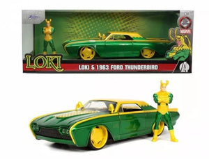 FORD THUNDERBIRD 1963 MARVEL LOKI 1:24