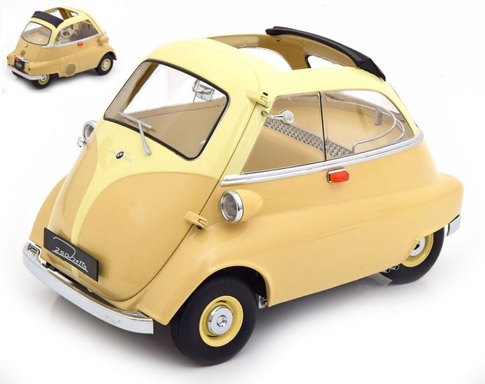 BMW 250 ISETTA 1959 CREME/YELLOW 1:12