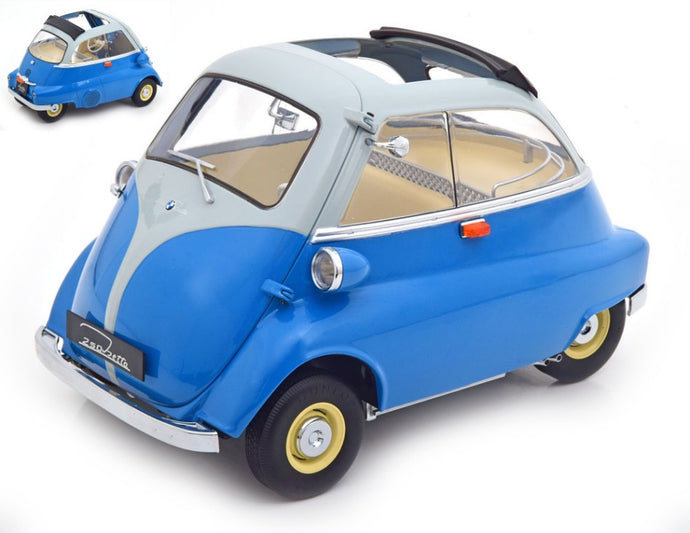 BMW 250 ISETTA 1959 BLUE/LIGHT BLUE 1:12