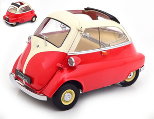 BMW 250 ISETTA 1959 RED/WHITE 1:12