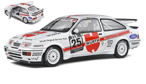 FORD ENGLAND SIERRA COSWORTH RS500 TEAM WURTH N 25 WINNER NURBURGRING DTM 1988 A.HAHNE WHITE RED 1:18