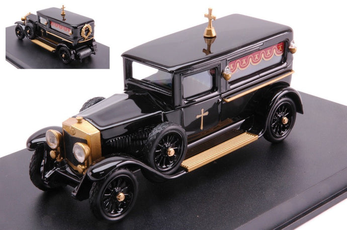 FIAT 519 CARRO FUNEBRE - HEARSE - FUNERAL CAR WITH COFFIN 1924 BLACK 1:43